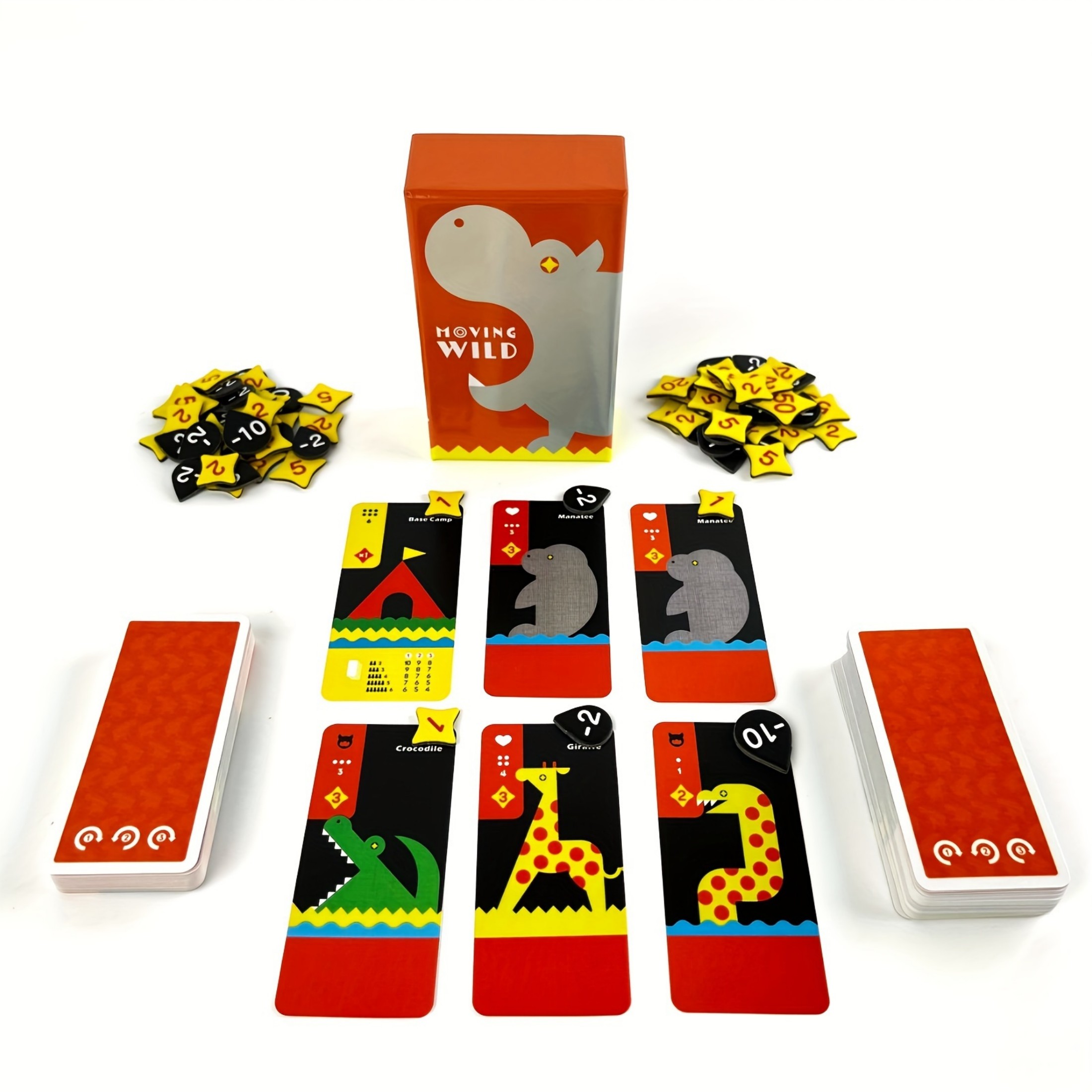Board Game Wild Wild - Board Game: Moving Wild – Strategy