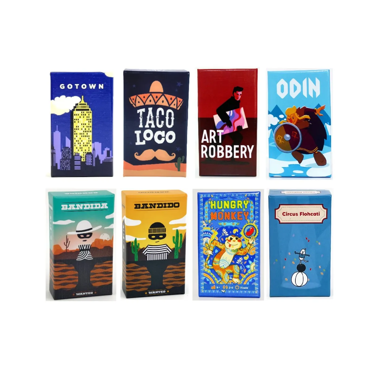 Board Game Coup - Hot Games - Taco Loco Card