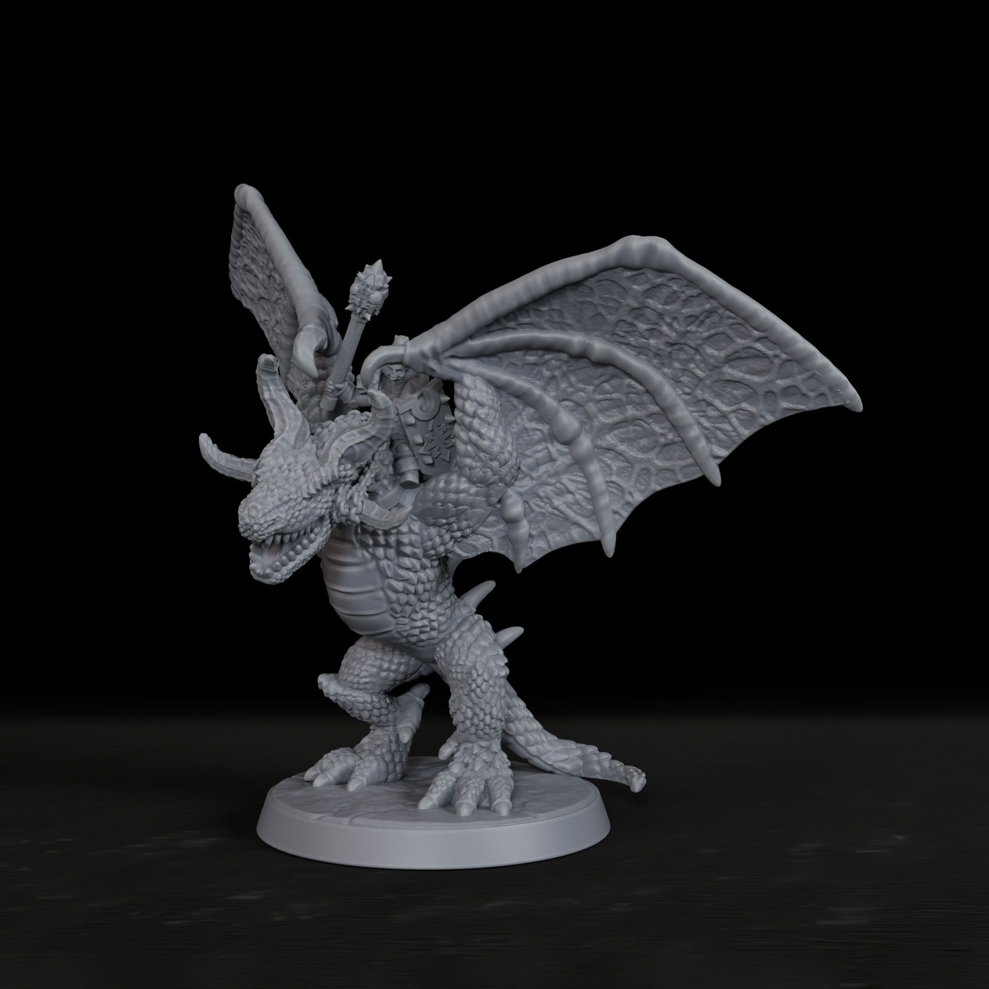 RPG Knight on Wyvern Miniature - Miniature Terrain Set review and price