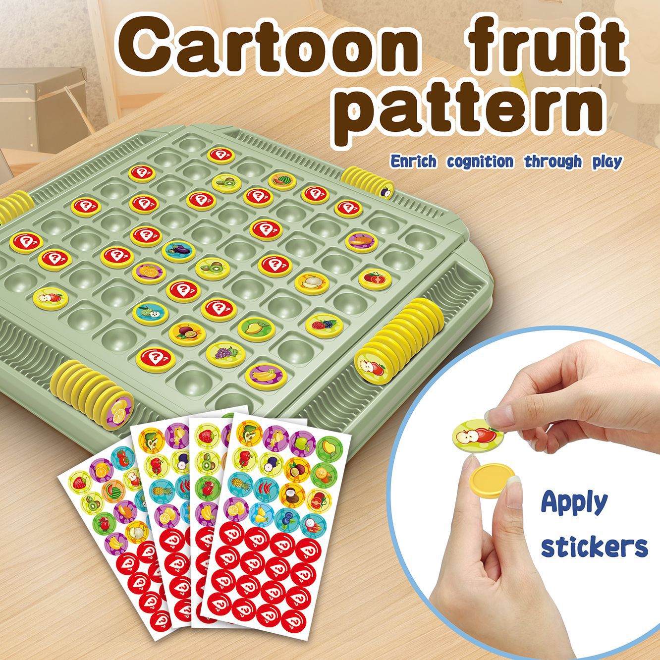 Fruit Flip Chess Memory Match  - Board Game Flip 7 review and price