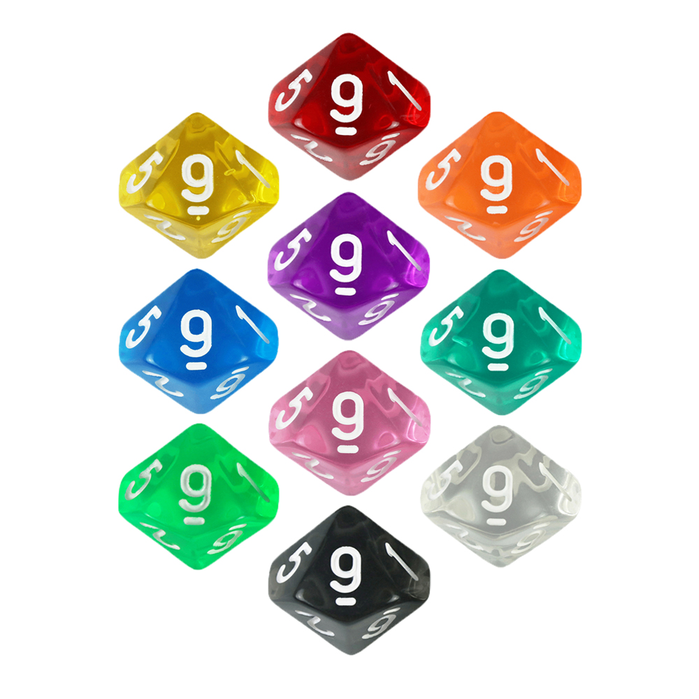 Board Game D10 Dice 10pcs Digi - Board Game Digital review and price