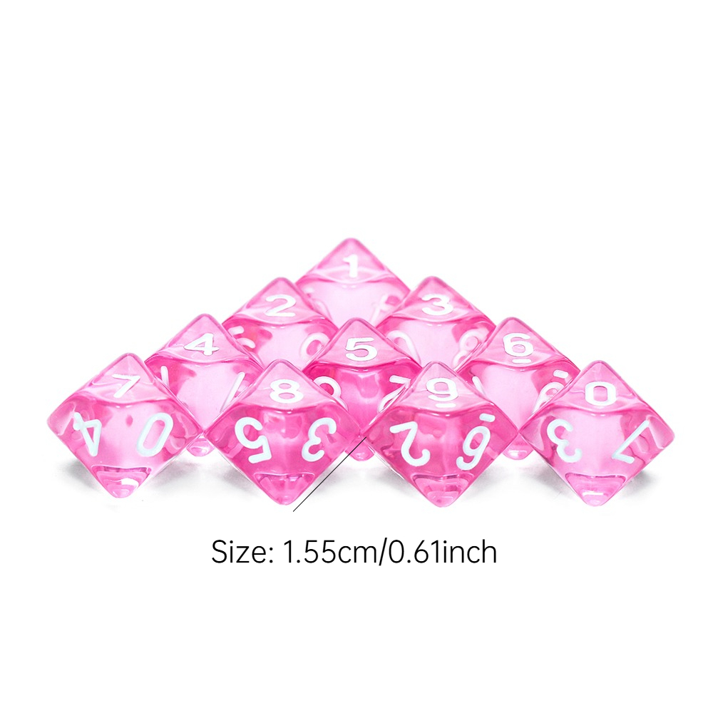 Board Game D10 Dice 10pcs Digi - Board Game Digital review and price