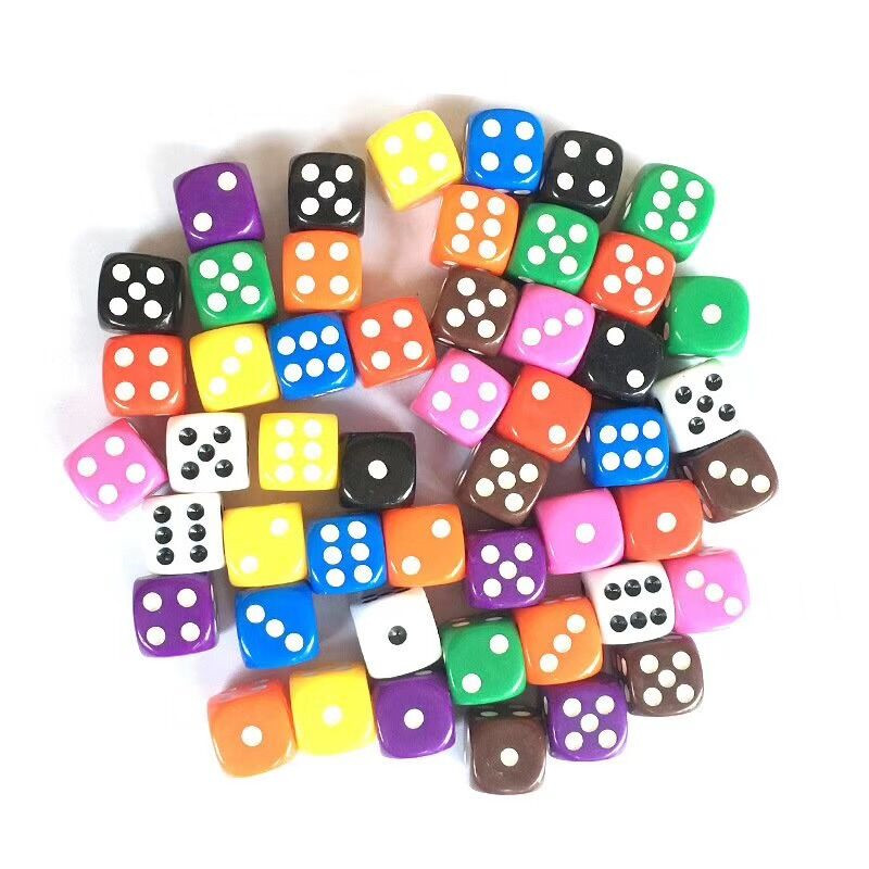 10Pcs High Quality 16mm Multi  - Board Game Digital review and price