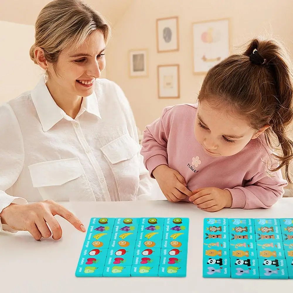 Wooden Memory Solitaire Matchi - Board Game Flip 7 review and price