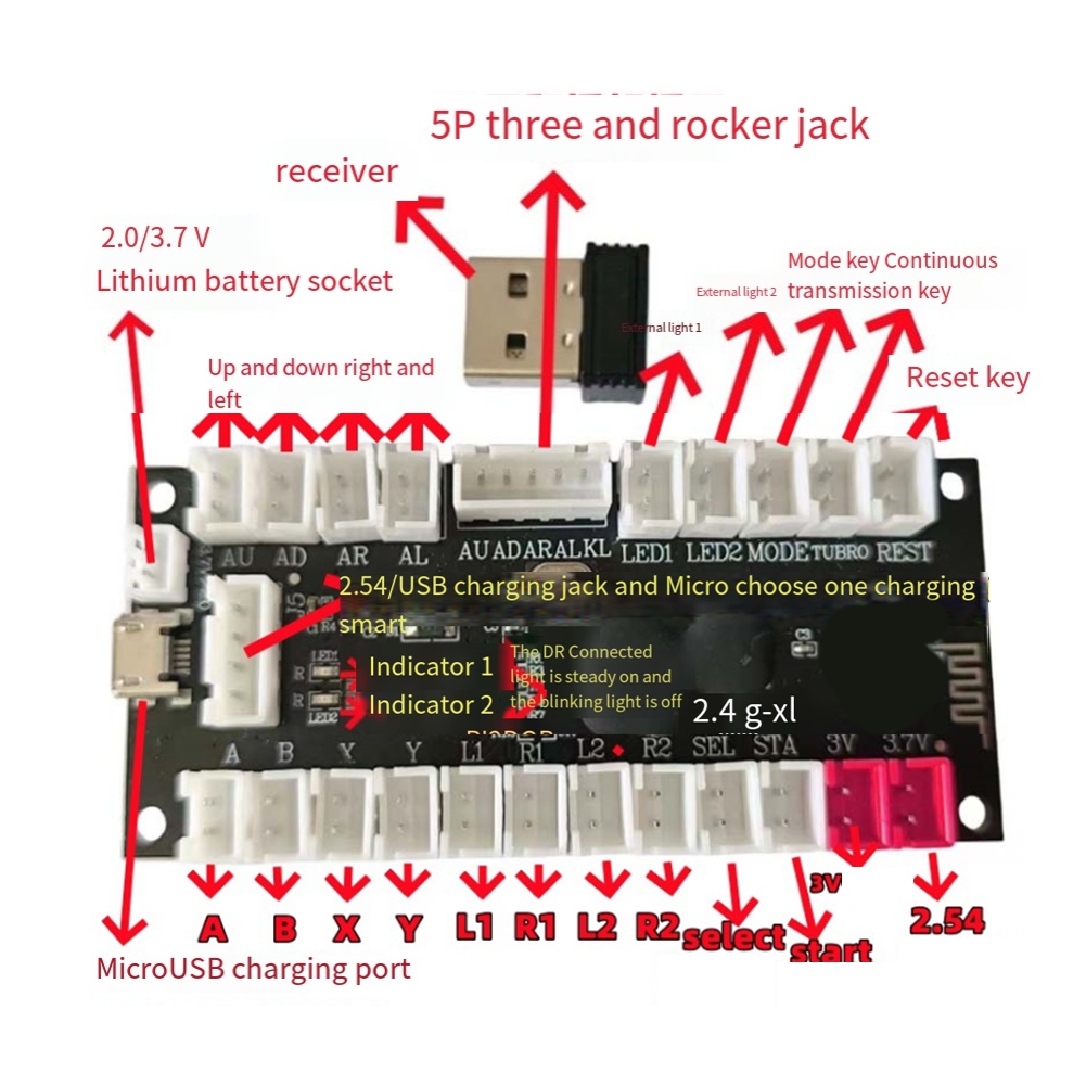 L77A 2.4G Wireless Zero Delay  - Board Game Android review and price