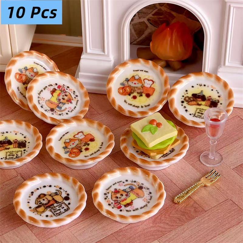10Pcs/set Dollhouse Miniature  - Miniature Terrain Set review and price