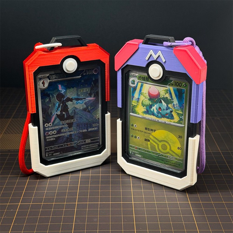 Poke Ball Vertical Card Holder - Board Game Japan review and price