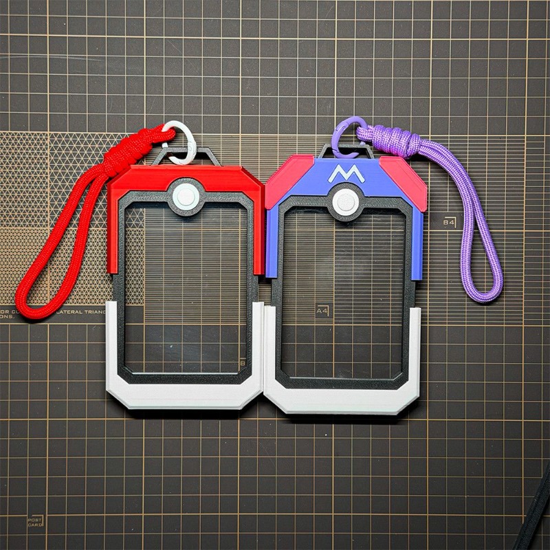 Poke Ball Vertical Card Holder - Board Game Japan review and price