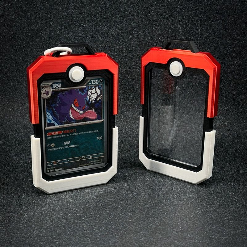 Poke Ball Vertical Card Holder - Board Game Japan review and price