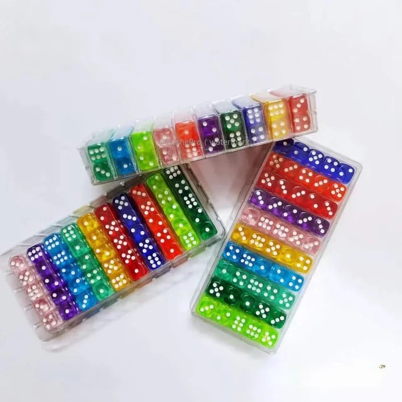 100 Pieces Colored 14mm Acryli - Board Game Digital review and price