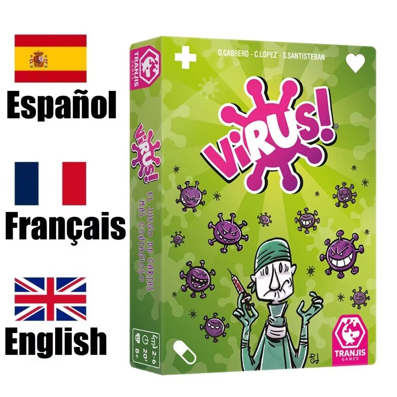 Cross-border New Virus Super V - Board Game Virus review and price