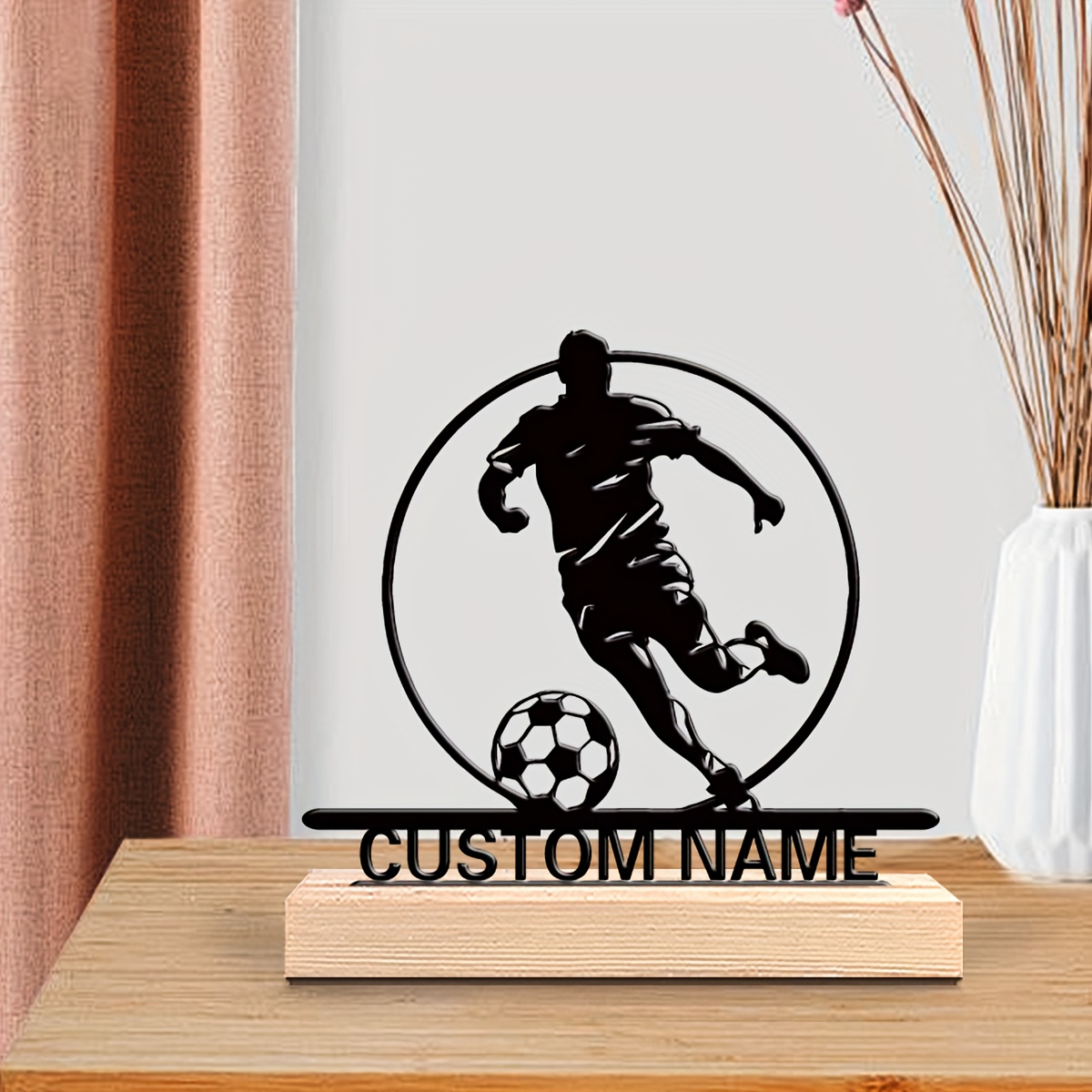 Custom Soccer Player Metal Sta - Board Game Football review and price