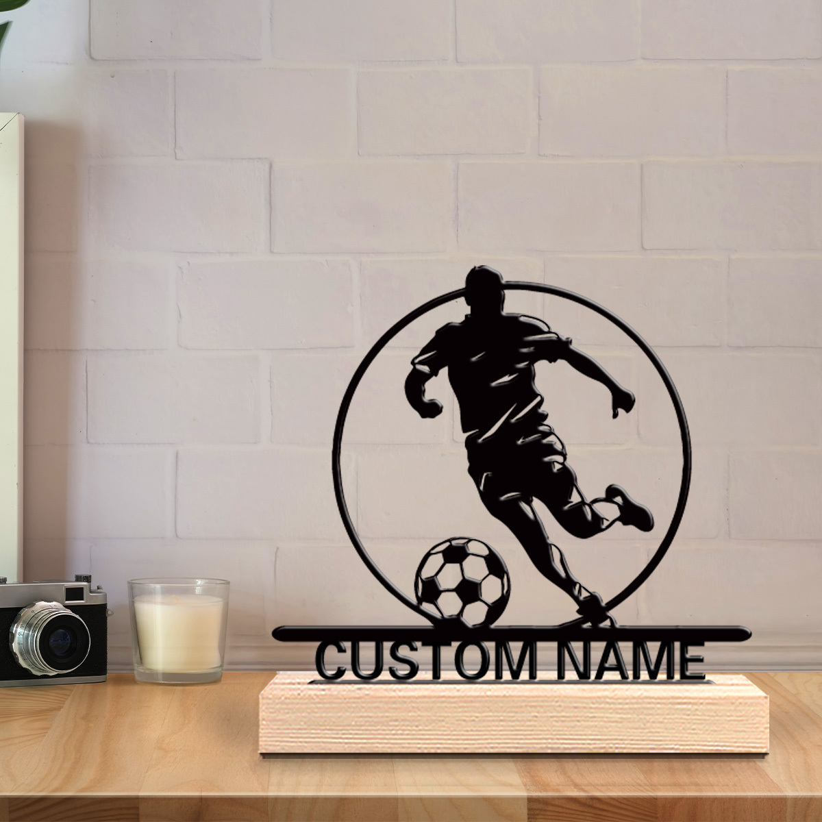 Custom Soccer Player Metal Sta - Board Game Football review and price