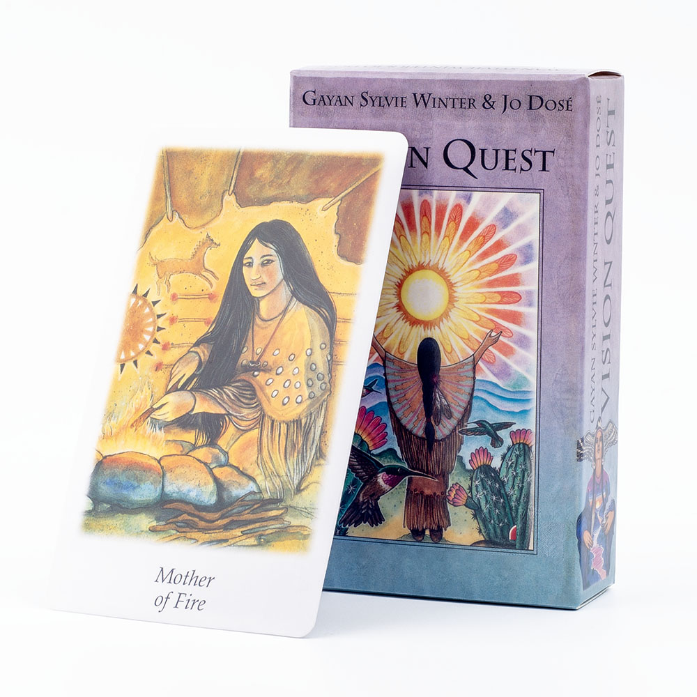 Vision Quest Tarot 78-Card Dec - Board Game Quest review and price
