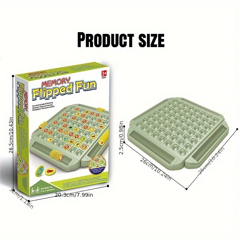 Educational Fruit Flip Memory  - Board Game Flip 7 review and price