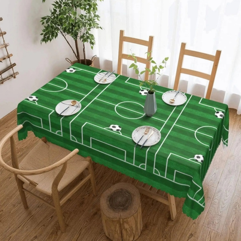 1pc Soccer Theme Tablecloth Di - Board Game Football review and price