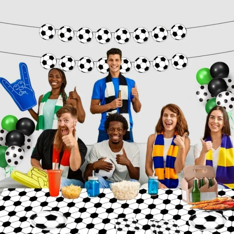 1pc Soccer Theme Tablecloth Di - Board Game Football review and price