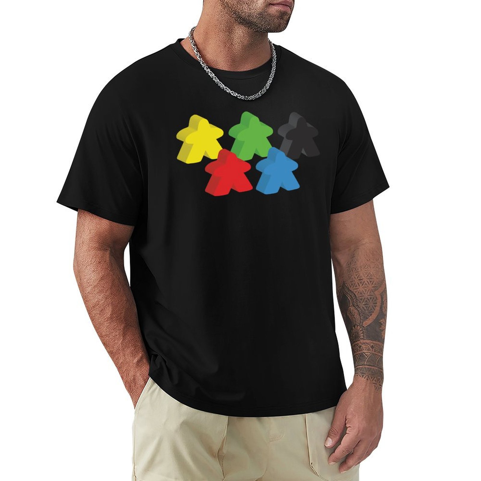 Set of 5 meeples (Board game t - Meeple Token Set review and price