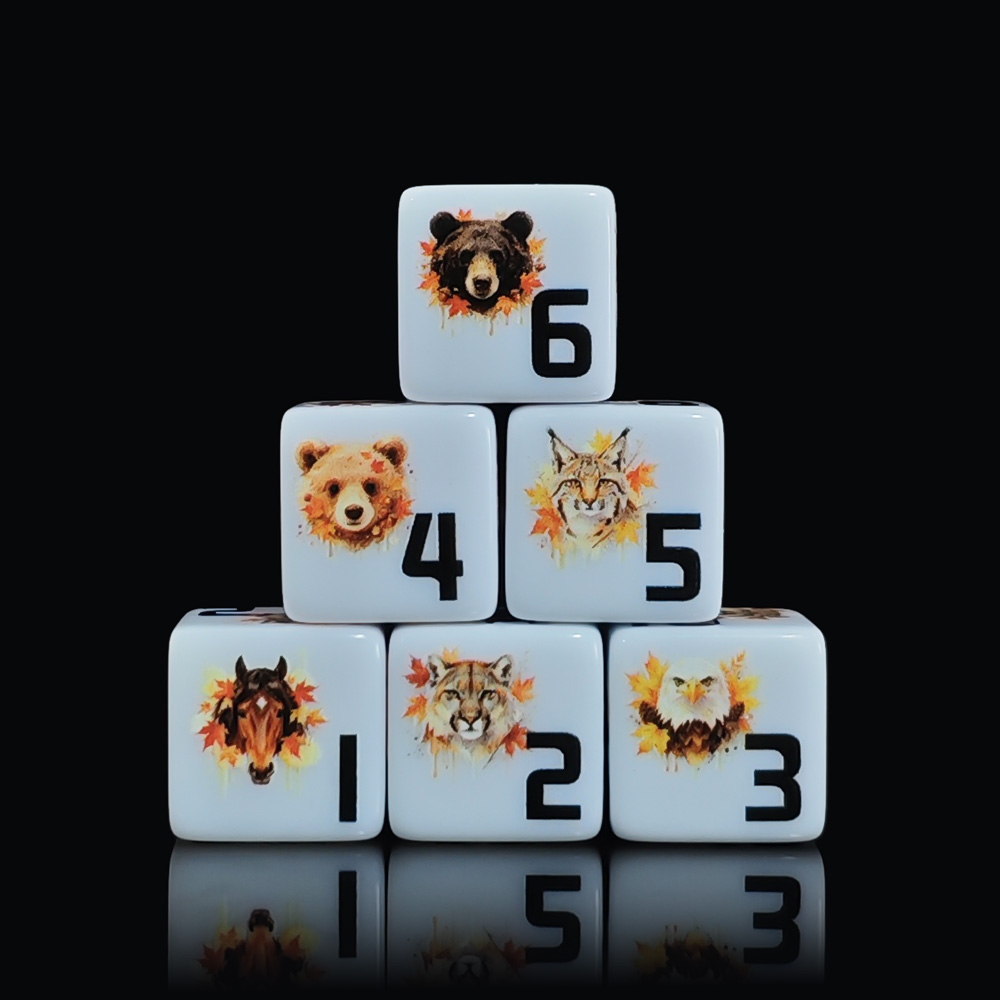 12Pcs 16MM Acrylic D6 Dice, Au - Board Game Wild Wild review and price