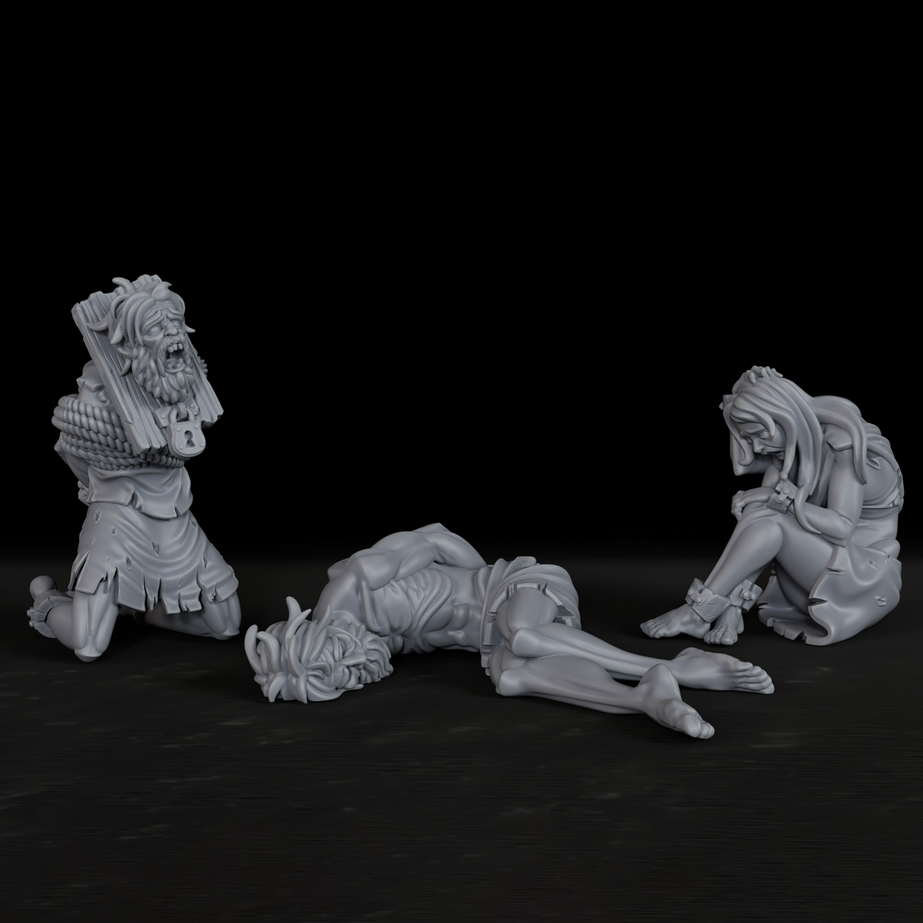 Dungeon Prisoners RPG Miniatur - Miniature Terrain Set review and price