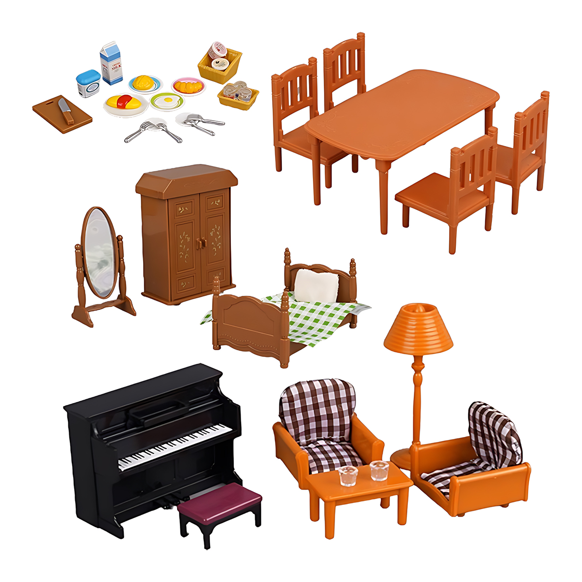 Miniature Furniture 1:12 Dollh - Miniature Terrain Set review and price