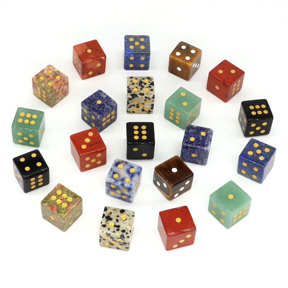 15mm Natural Stone Six Sided D - Board Game Digital review and price