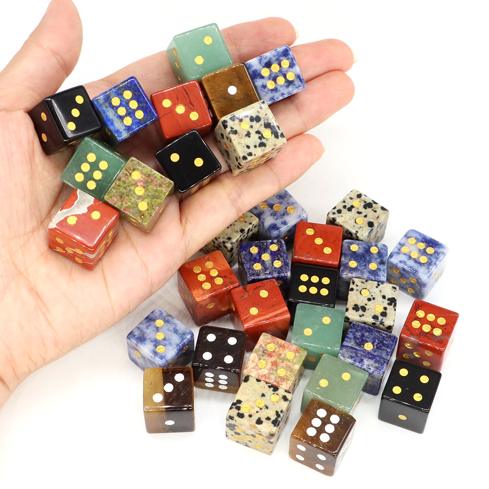 15mm Natural Stone Six Sided D - Board Game Digital review and price