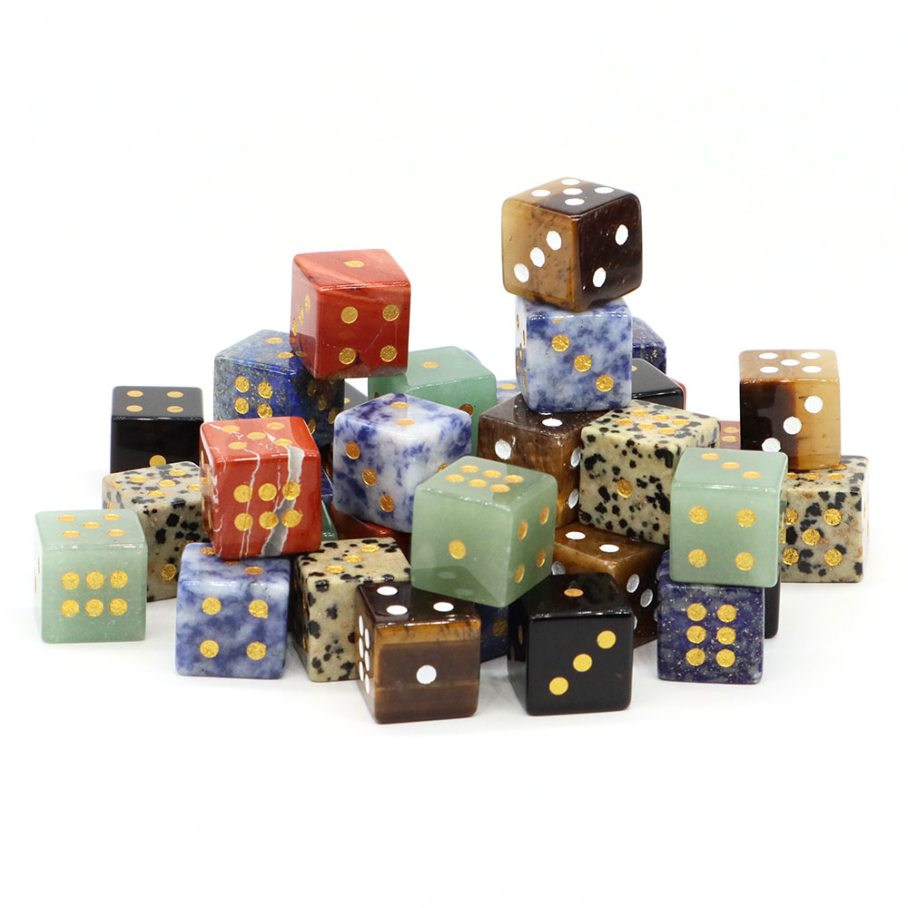 15mm Natural Stone Six Sided D - Board Game Digital review and price