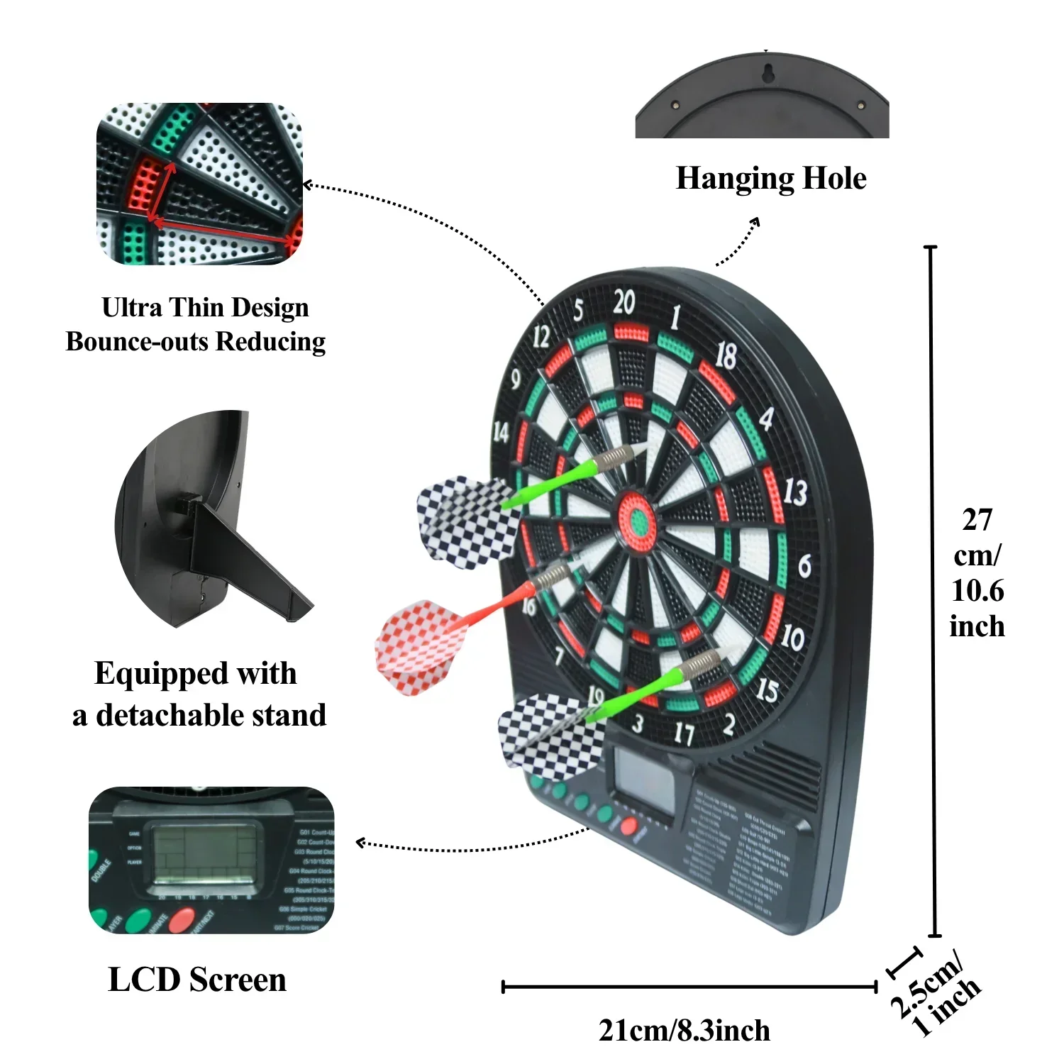 Portable Electronic Dartboard  - Board Game Digital review and price